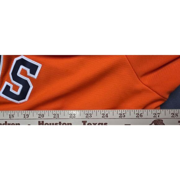 Official Houston Astros Carlos Correa #1 Majestic Orange Jersey Size 3XL * - Picture 9 of 10